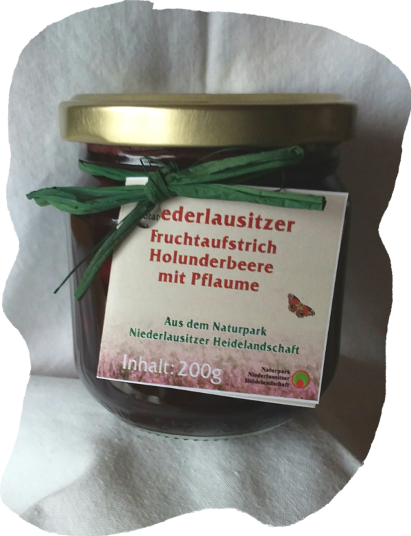 Niederl. Fruchtaufstrich Holunder/Pflaume 200g