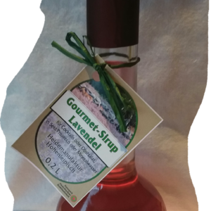 Gourmet-Sirup Lavendel 0,2 L
